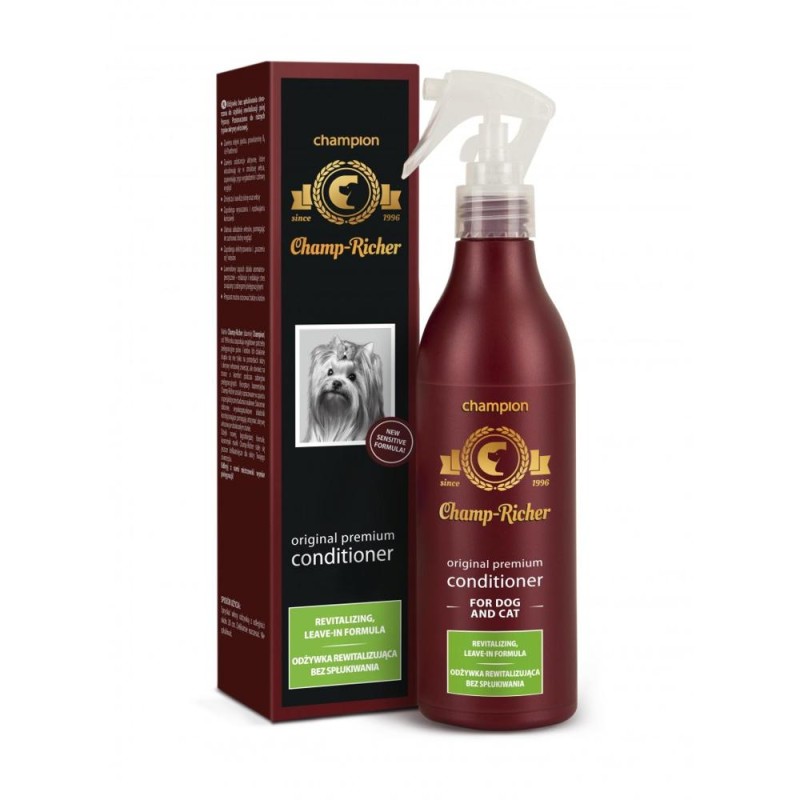 Spray fara Clatire pentru Caini si Pisici Champ Richer, Revitalizare, 250 ml