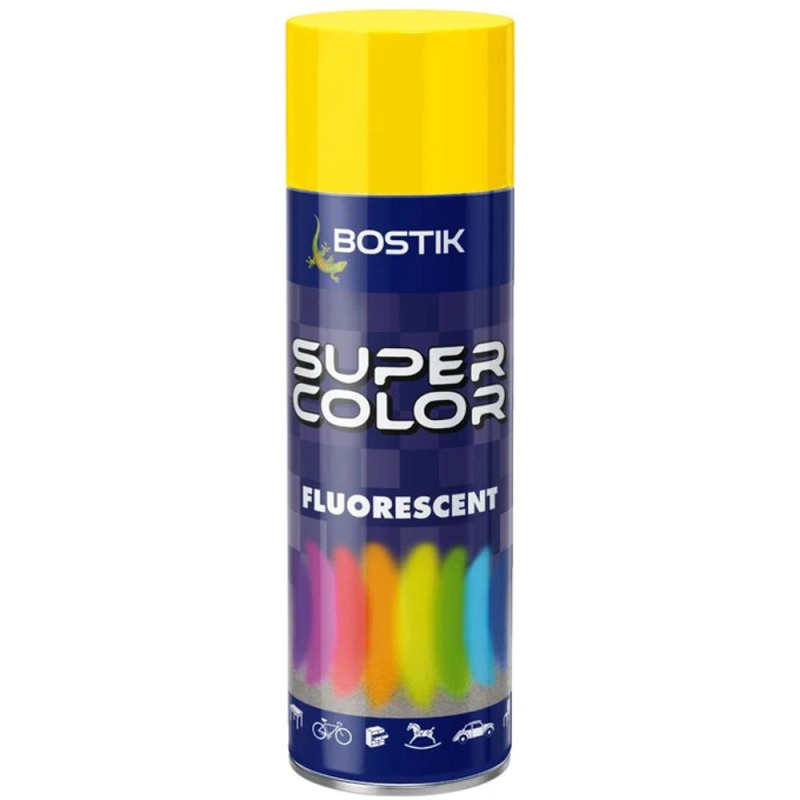 Spray Fluore Super Colors, Galben, Den Braven, 400 ml