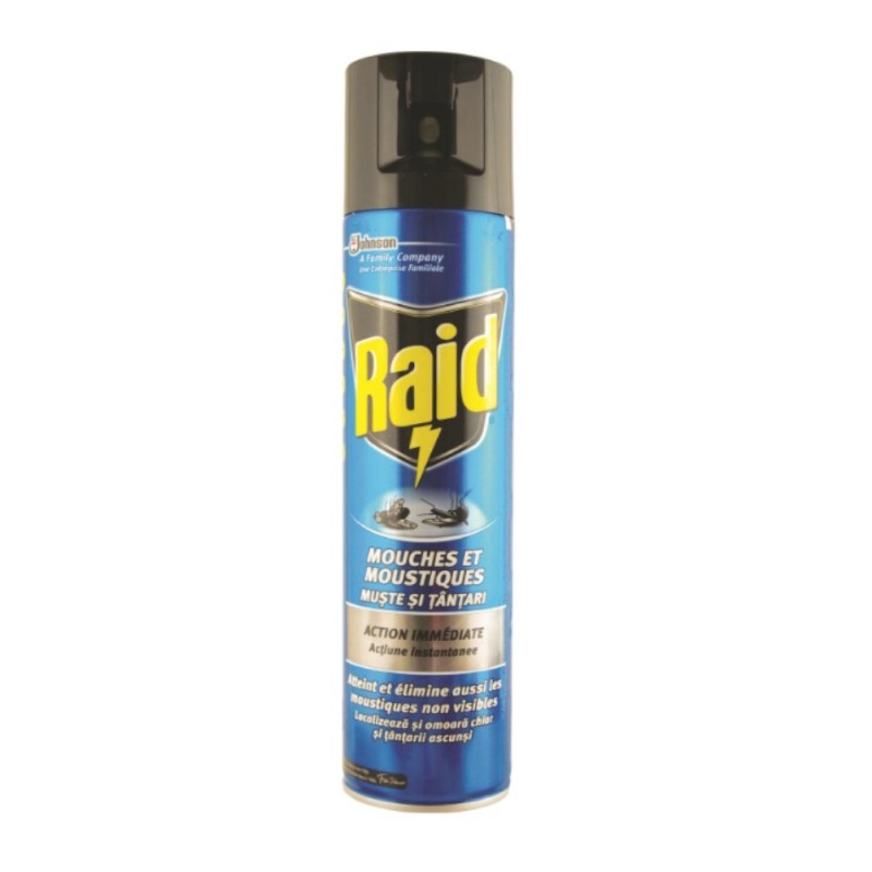 Spray Impotriva Mustelor si Tantarilor Raid, 400 ml