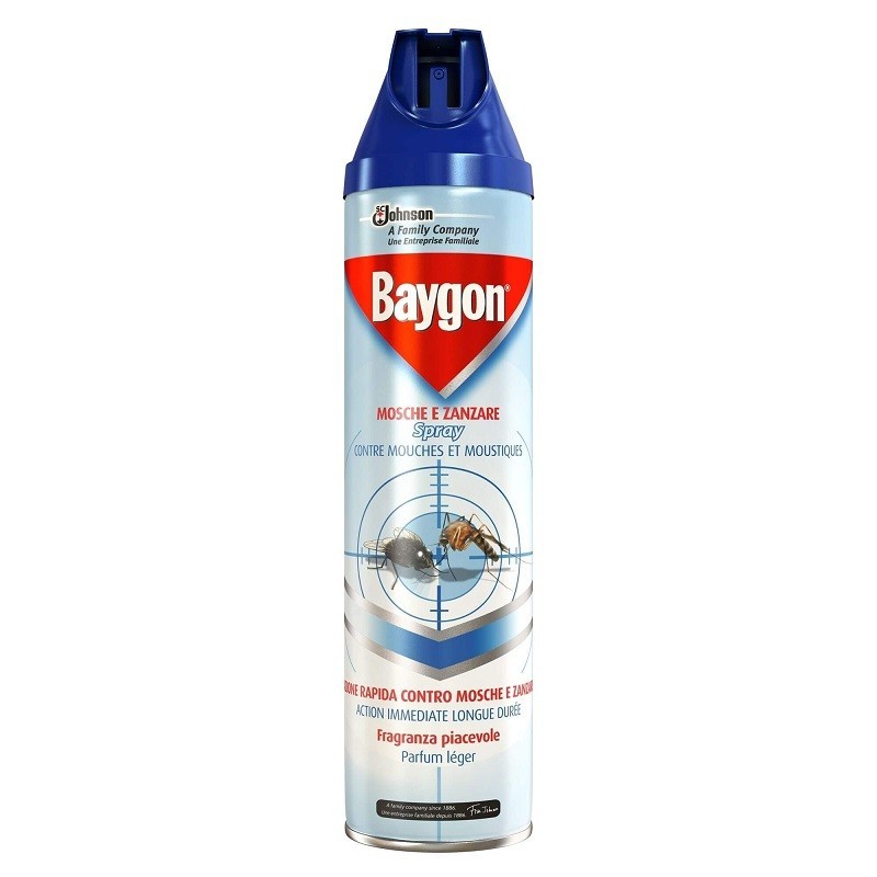 Spray Insecticid Baygon Muste si Tantari, 400 ml