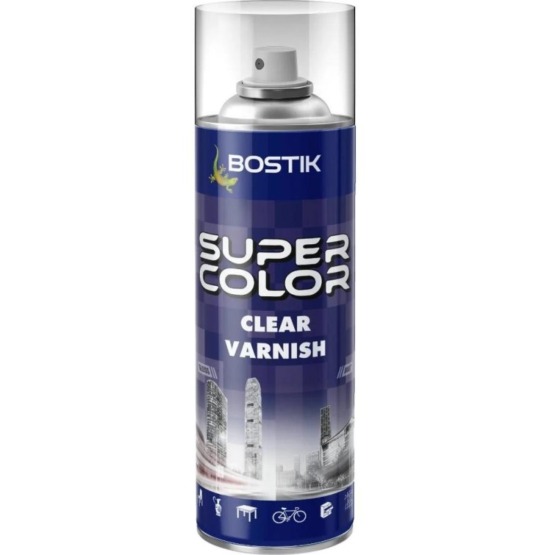 Spray Lac Transparent Lucios, Bostik, 400 ml