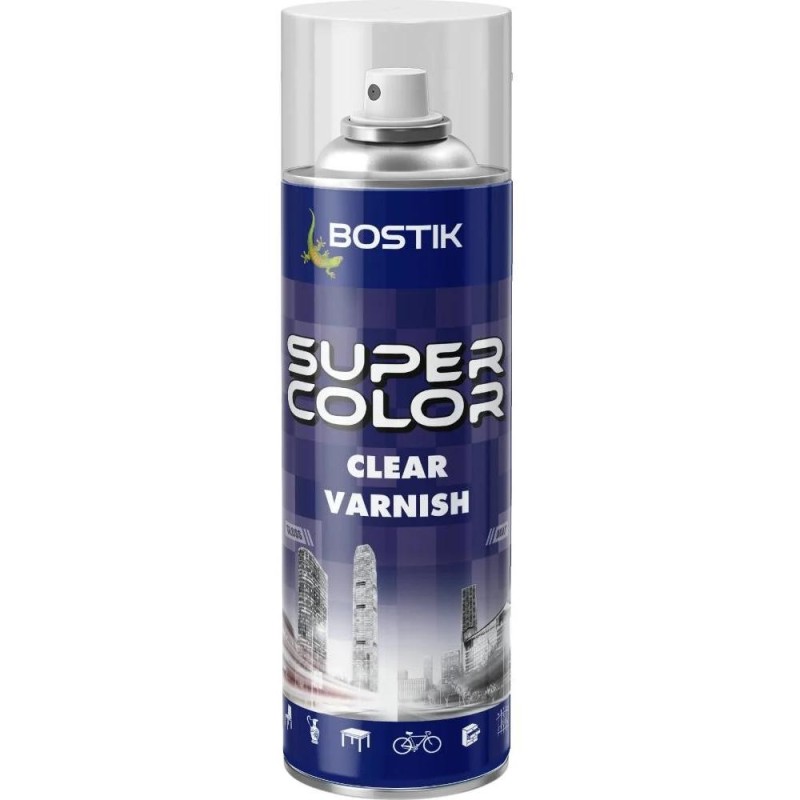 Spray Lac Transparent Mat, Bostik, 400 ml