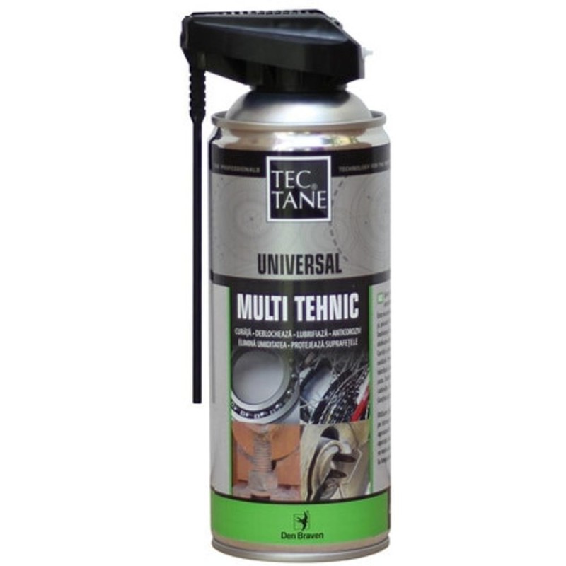 Spray Multitehnic, 400 ml, pentru Deblocare si Intretinere, Tectane, Den Braven