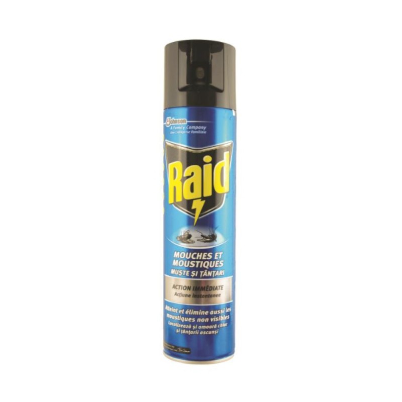 Spray Muste si Tantari, Raid cu Actiune Instanta, 400 ml