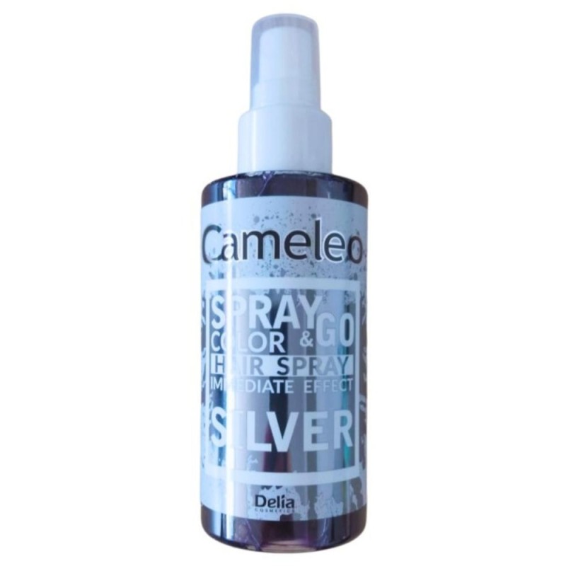 Spray Nuantator Cameleo Delia Spray & Go Silver, Argintiu, 150 ml