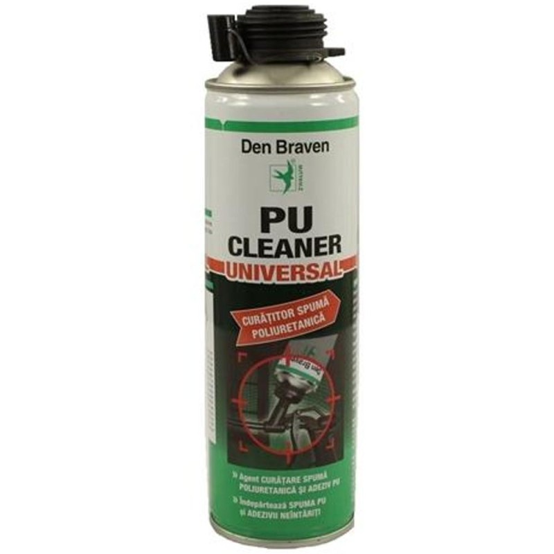 Spray pentru Curatare Spuma Poliuretanica, 500 ml, Den Braven