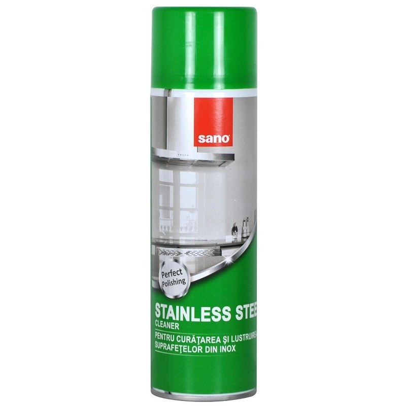 Spray pentru Curatat Inoxul Sano 500 ml