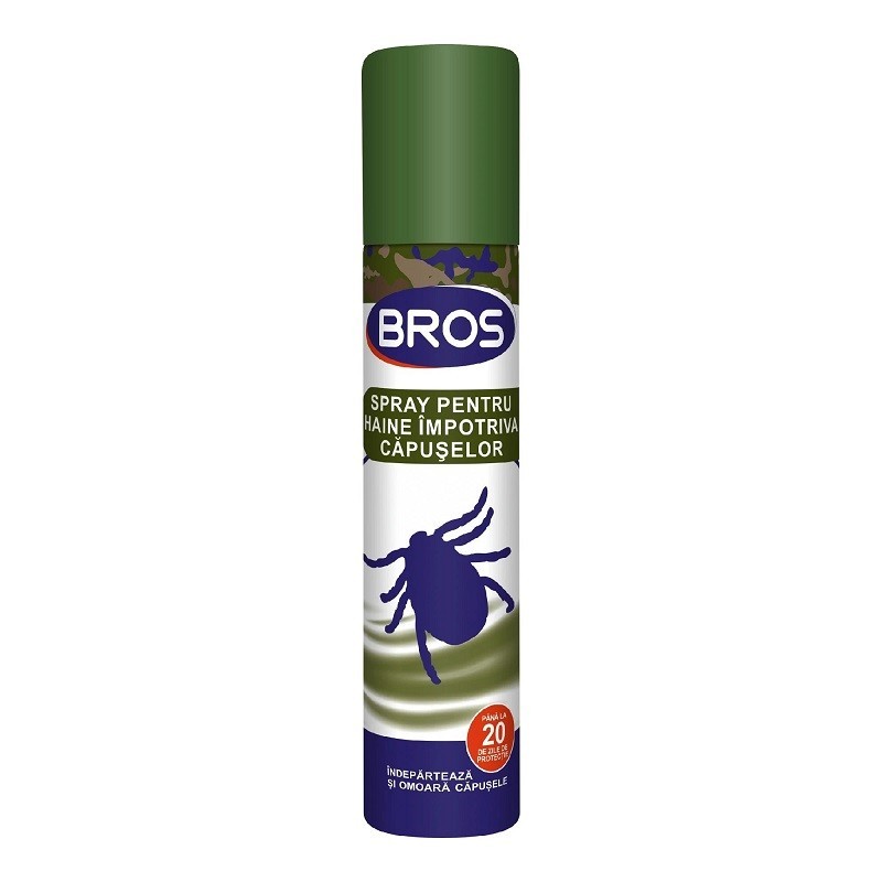 Spray pentru Haine Impotriva Capuselor Bros, 90 ml
