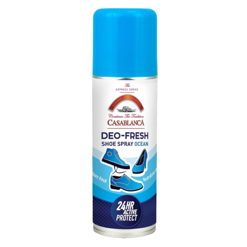 Spray pentru Pantofi Impotriva Mirosului, Ocean, 125 ml, Casablanca