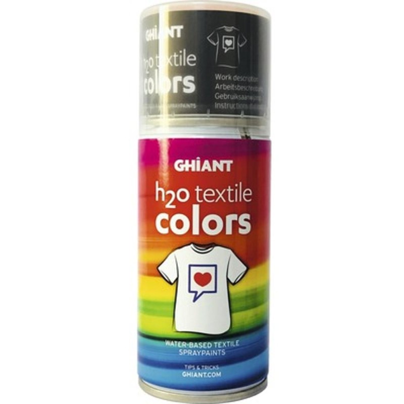 Spray pentru Textile H2O Textile Colors Ghiant, Portocaliu, 150 ml