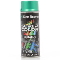 Spray Super Colors, Metallic Verde, Den Braven, 400 ml