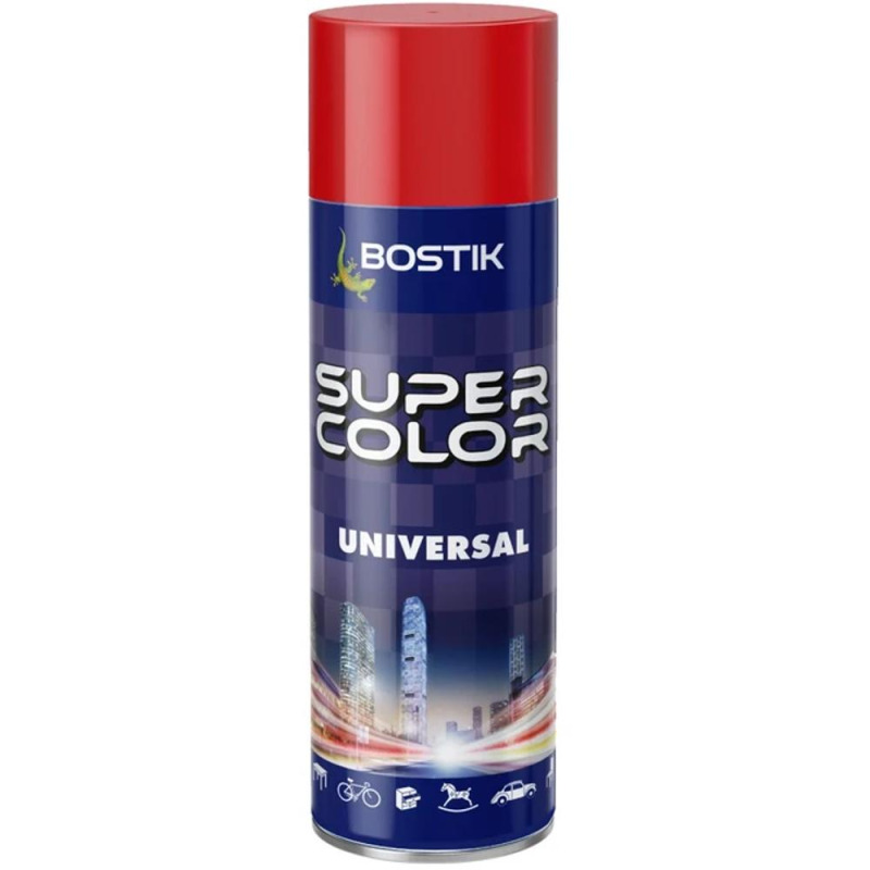 Spray Super Colors, Universal Den Braven RAL 3020 Rosu Trafic, 400 ml