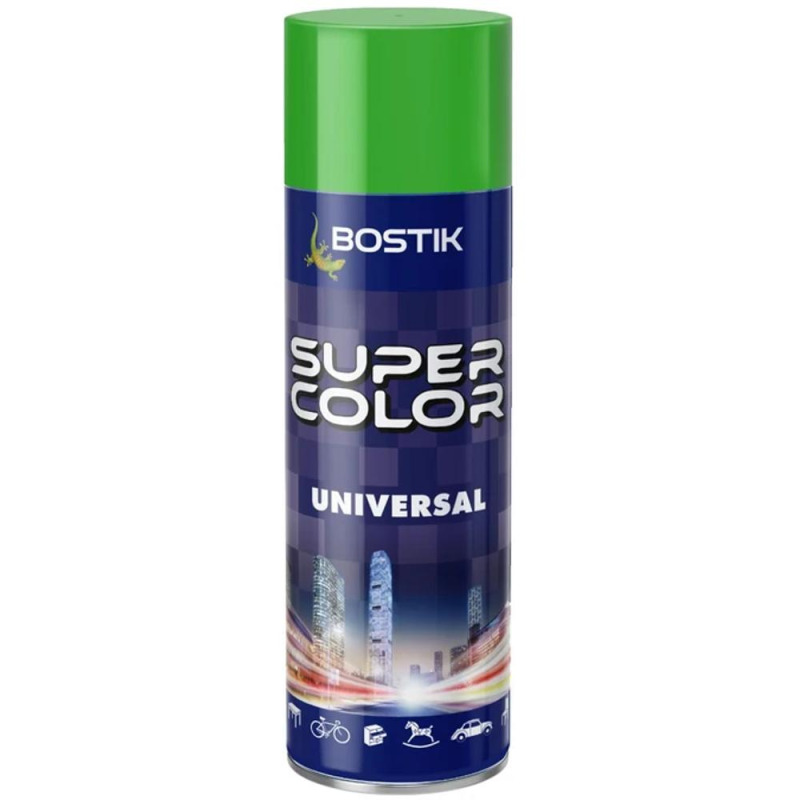 Spray Super Colors, Universal Den Braven RAL 6018 Verde Deschis, 400 ml