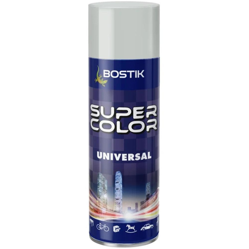 Spray Super Colors, Universal Den Braven RAL 7035 Gri Deschis, 400 ml
