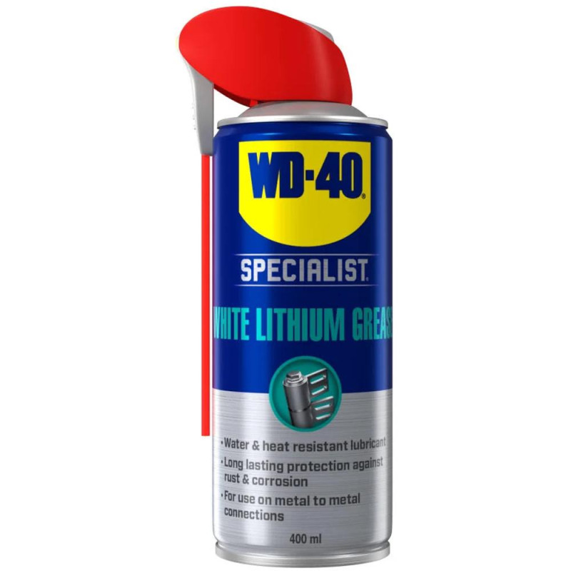 Spray White Lithium WD 40, 400 ml, Zilan