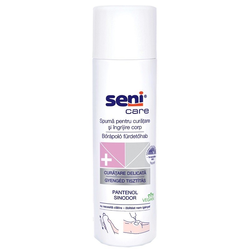 Spuma Curatare & Ingrijire Corp Seni Care 500 ml