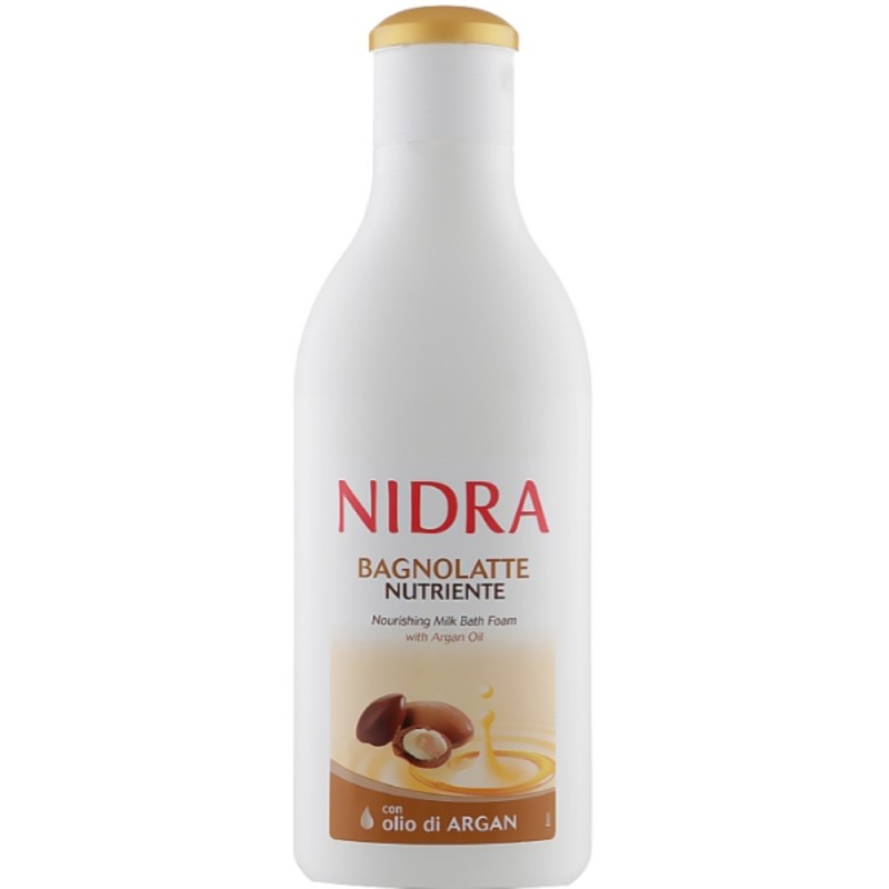 Spuma de Baie Nidra Latte cu Argan, 750 ml