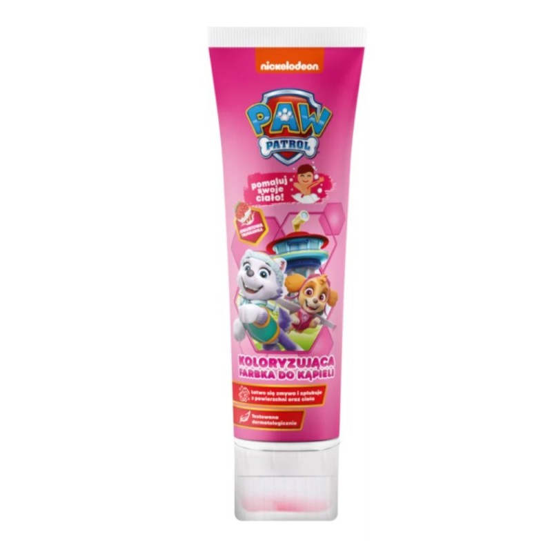 Spuma de Baie pentru Copii Paw Patrol, Roz, 150 ml