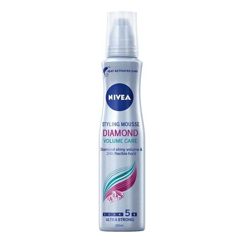 Spuma de Par Diamond Volume Nivea Styling, 150 ml