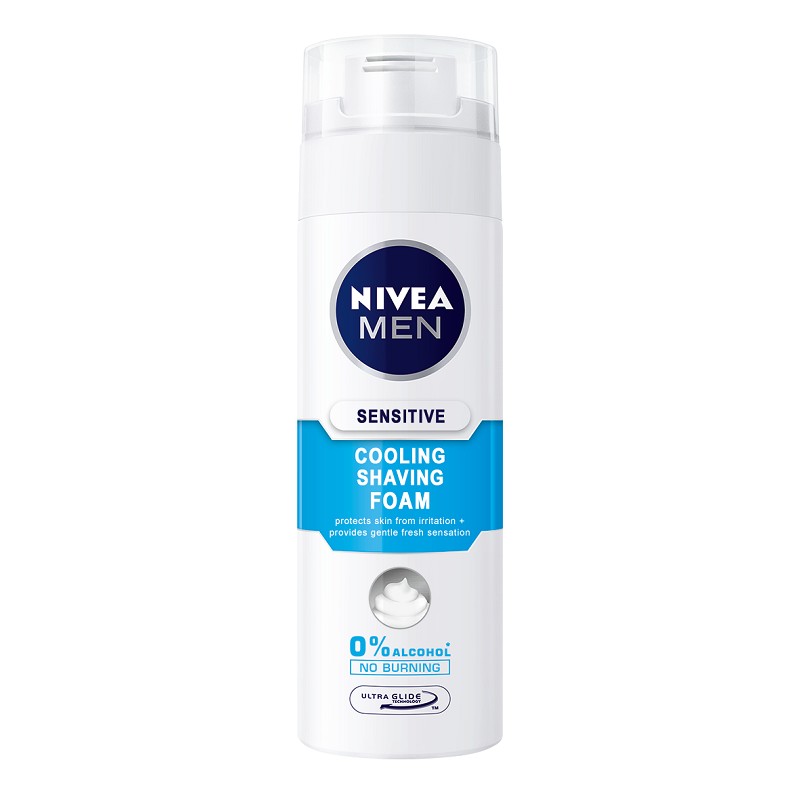Spuma de Ras Sensitive Cooling Nivea Men 200 ml