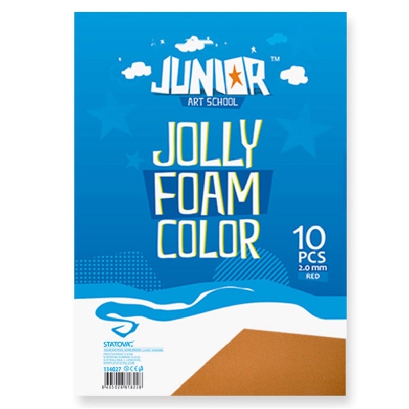 Spuma pentru Decorat, Format A4, Maro, 10 Coli