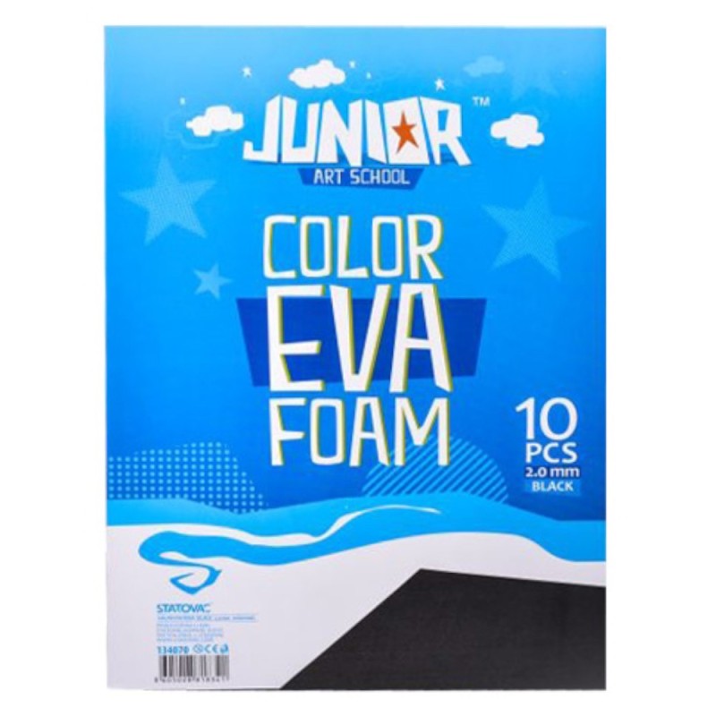 Spuma pentru Decorat, Statovac, Format A4, Negru, 10 Coli