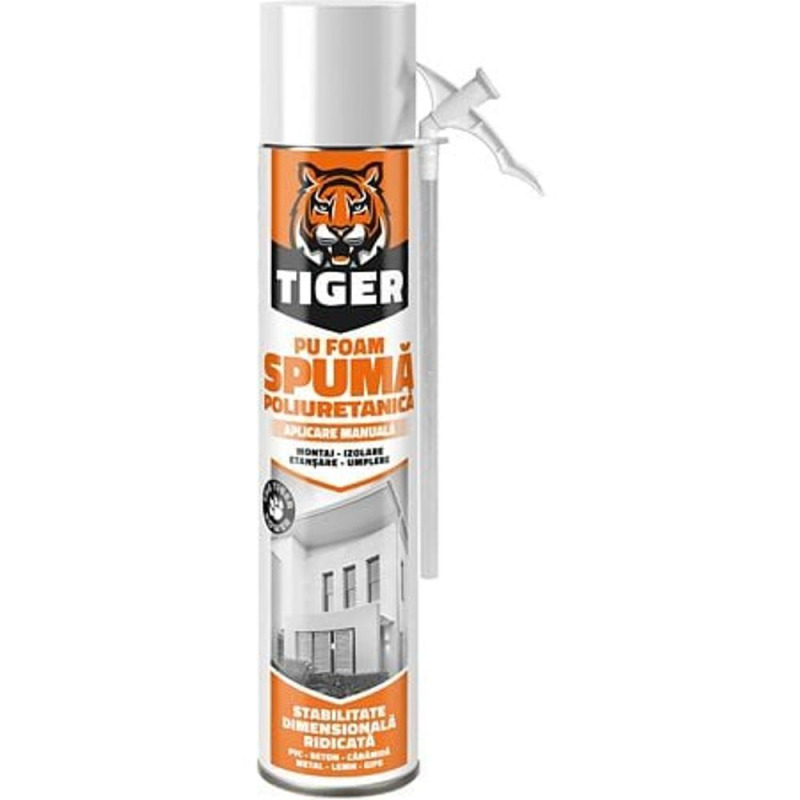 Spuma Poliuretanica Manuala Iarna, Tiger, Bostik, 600 ml