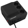 Stabilizator de Tensiune 600VA / 360W, Iesire 3 x Schuko, Protectie Modem / Telefon, Powerwalker