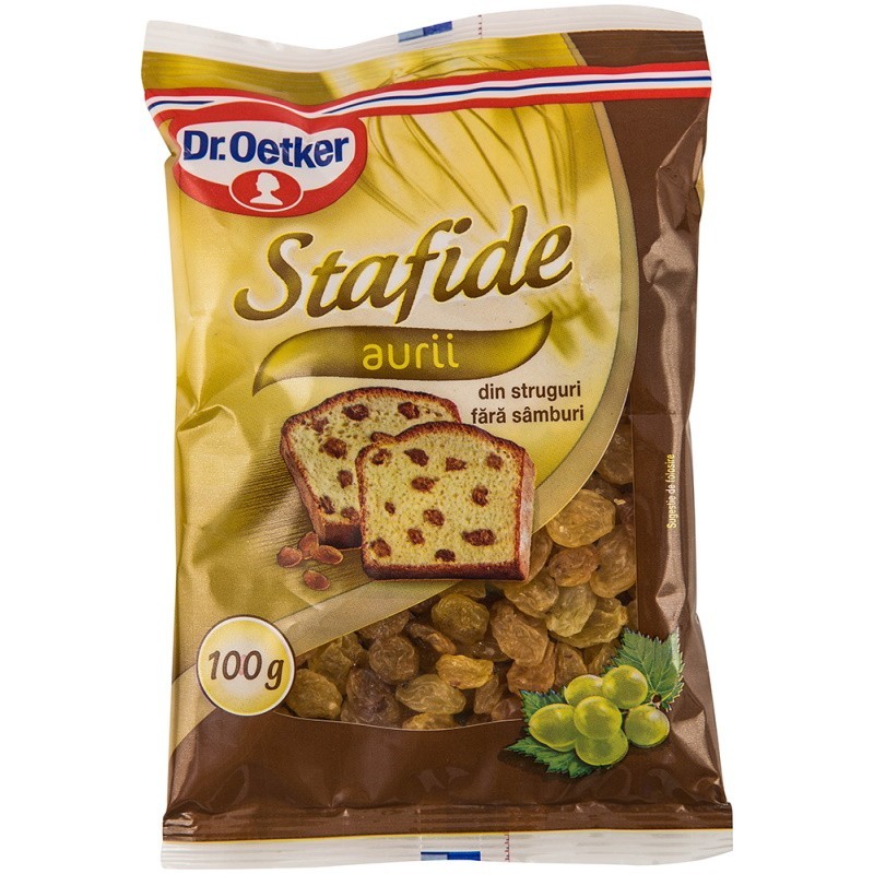 Stafide Aurii Dr. Oetker 100 g