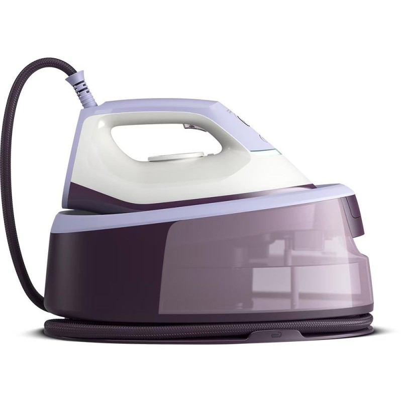 Statie de Calcat cu Abur, 2400 W, 6 bari, Talpa Ceramica, 1.4 L, 350 g/min, Oprire Automata, Mov, Philips Seria 3000
