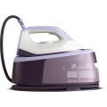 Statie de Calcat cu Abur, 2400 W, 6 bari, Talpa Ceramica, 1.4 L, 350 g/min, Oprire Automata, Mov, Philips Seria 3000