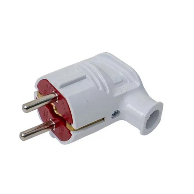 Stecher din Plastic, Z Tools, fara Cablu 16 A, 250 V, Alb