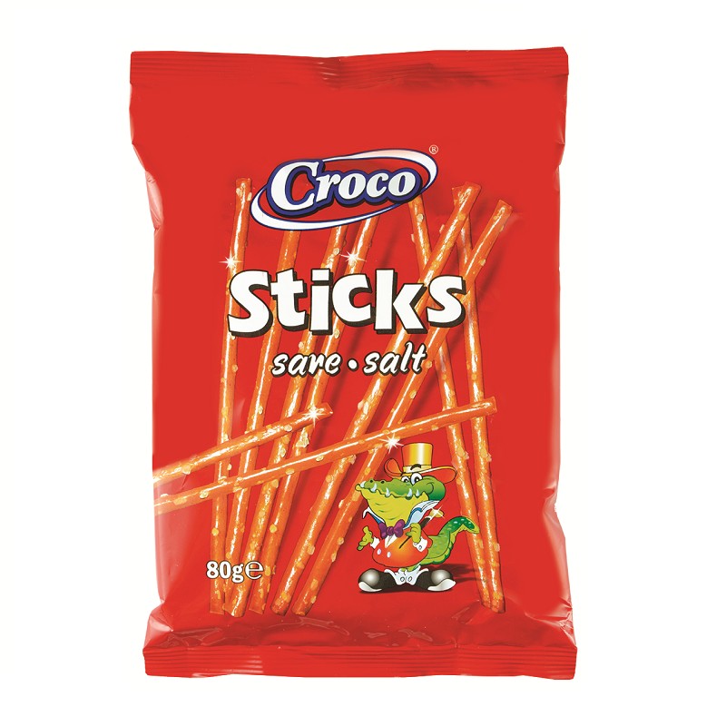 Sticksuri Croco cu Sare 80 g