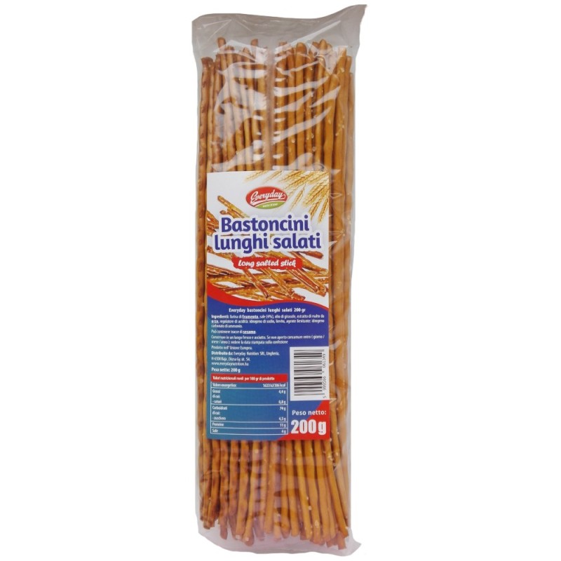 Sticksuri Lungi cu Sare, Everyday, 200 g
