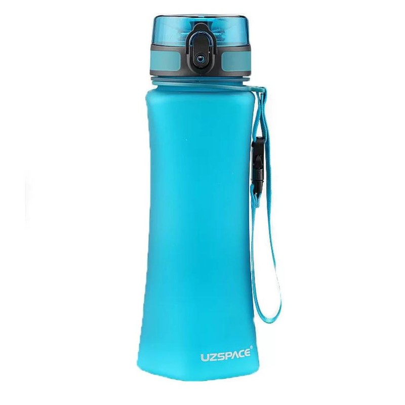 Sticla pentru Apa Slim din Tritan, Albastra, Fara Bpa, cu Capac, 700 ml, Uzspace