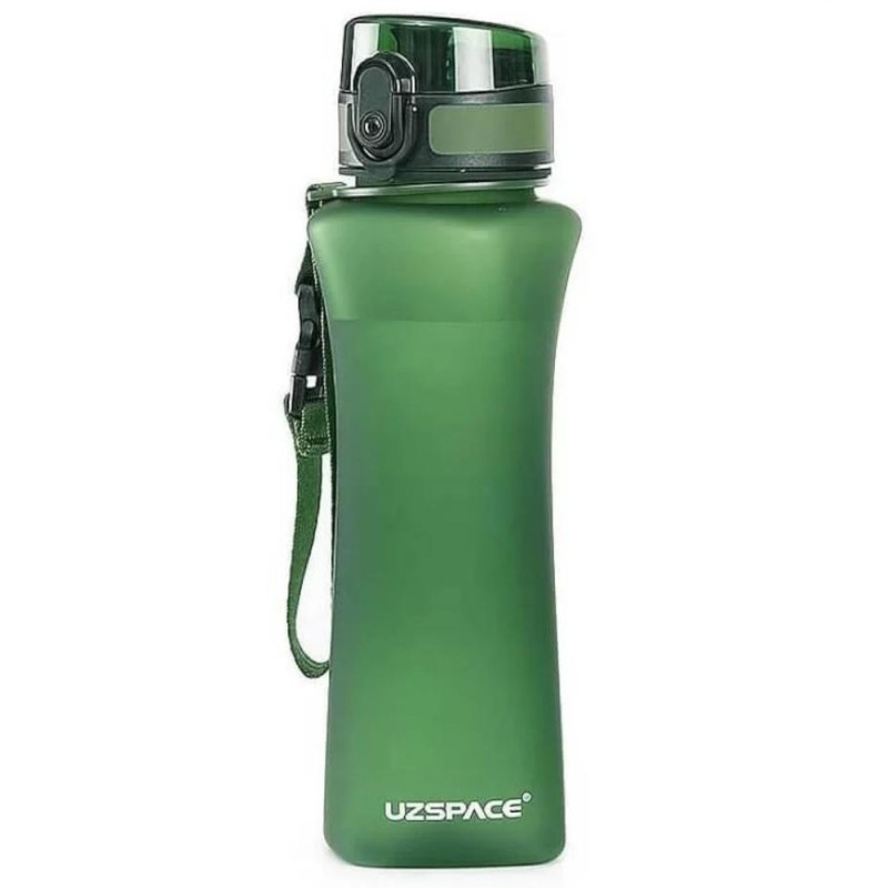 Sticla pentru Apa Slim din Tritan, Verde, Fara Bpa, cu Capac, 700 ml, Uzspace