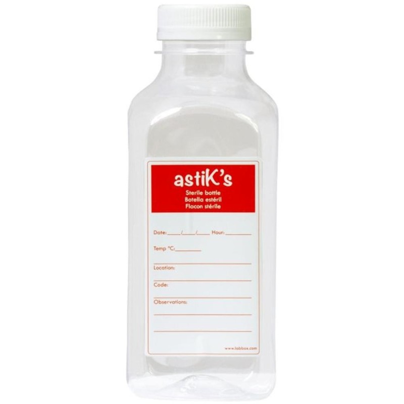 Sticla Recoltare Probe de Apa, Sterila, Ambalata, 500 ml