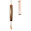 Stilou Classic M200 Editie Speciala Copper Rose-Gold, Penita F, Accesorii Placate Aur Roz, Corp Alb-Cupru