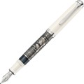 Stilou Toledo M910 Editie Speciala White F, Penita Aur 18K Rodiu, Accesorii Placate cu Paladiu, Cutie Toledo