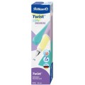 Stilou Twist Color Blocking Light, Penita M, Grip Ergonomic, Ambidextru, 1 Rezerva Mare Inclusa, in Cutie Carton, Pelikan