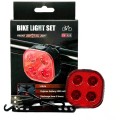 Stop pentru Bicicleta, Incarcare USB, 4 Functii