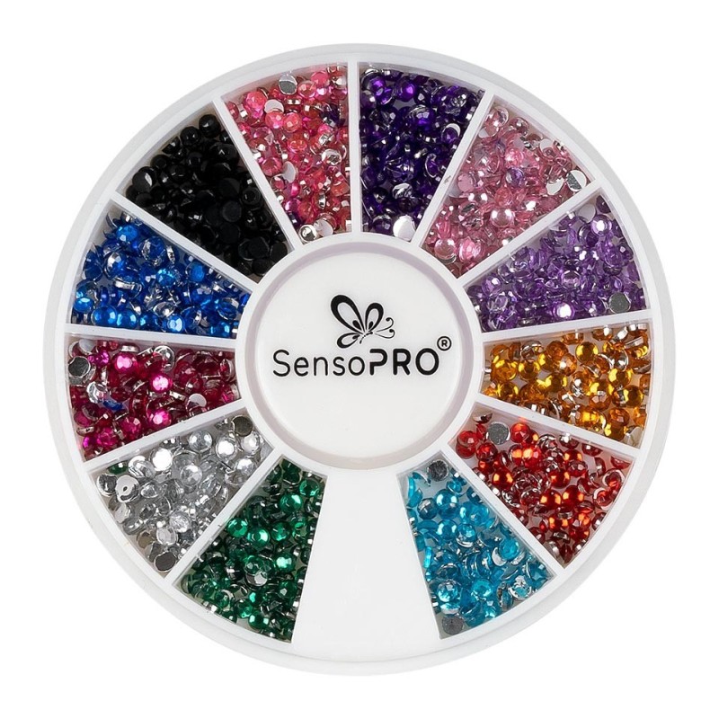 Strasuri Unghii Glamour Nails, SensoPRO Milano, Carusel Strasuri