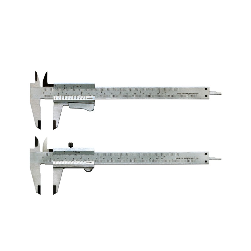 Subler cu Tija Rectangulara de Adancime, Blocare cu Surub, Domeniu de Masura 300, Gradatie 0.05, L Falci 60