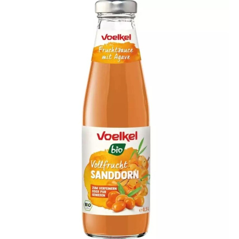 Suc Bio de Catina cu Sirop de Agave, 0.5 l, Voelkel