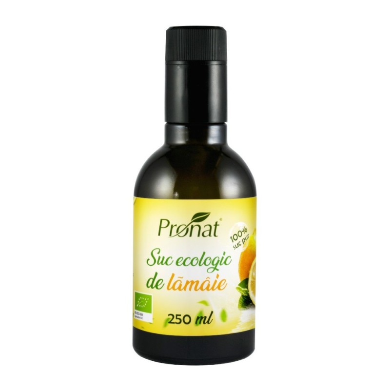 Suc Bio de Lamaie 100%, 250 ml, Pronat