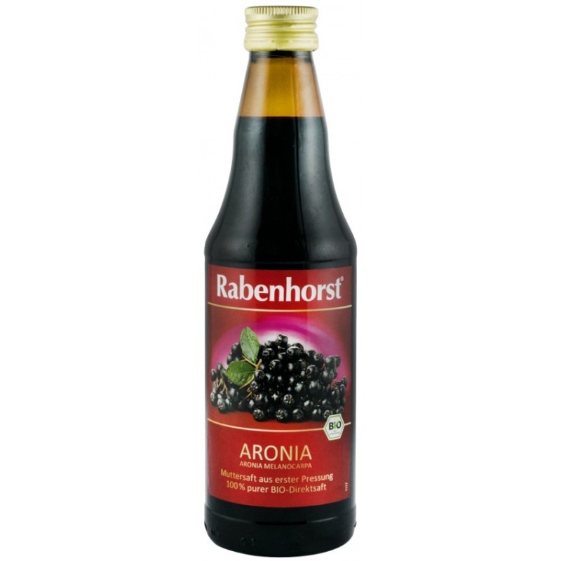 Suc BIO Pur de Aronia, 330 ml Rabenhorst