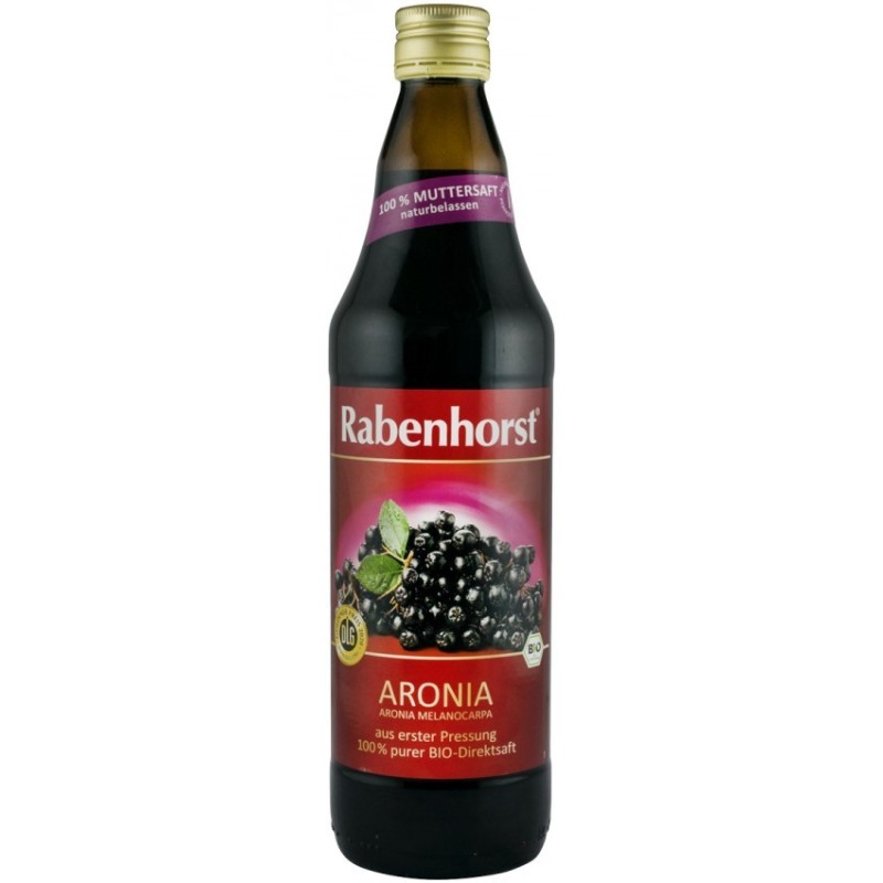 Suc BIO Pur de Aronia, 750 ml, Rabenhorst