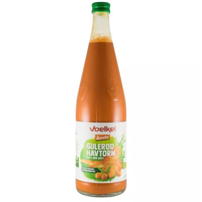 Suc Bio si Demeter de Morcovi si Catina, 700 ml, Voelkel