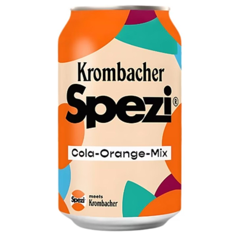 Suc cu Aroma de Cola si Portocale, Krombacher Spezi, Doza,  0.33 l