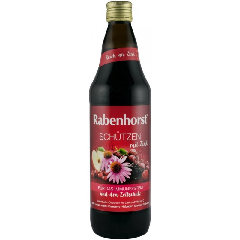 Suc de Fructe, Protectie cu Zinc, 750 ml, Rabenhorst